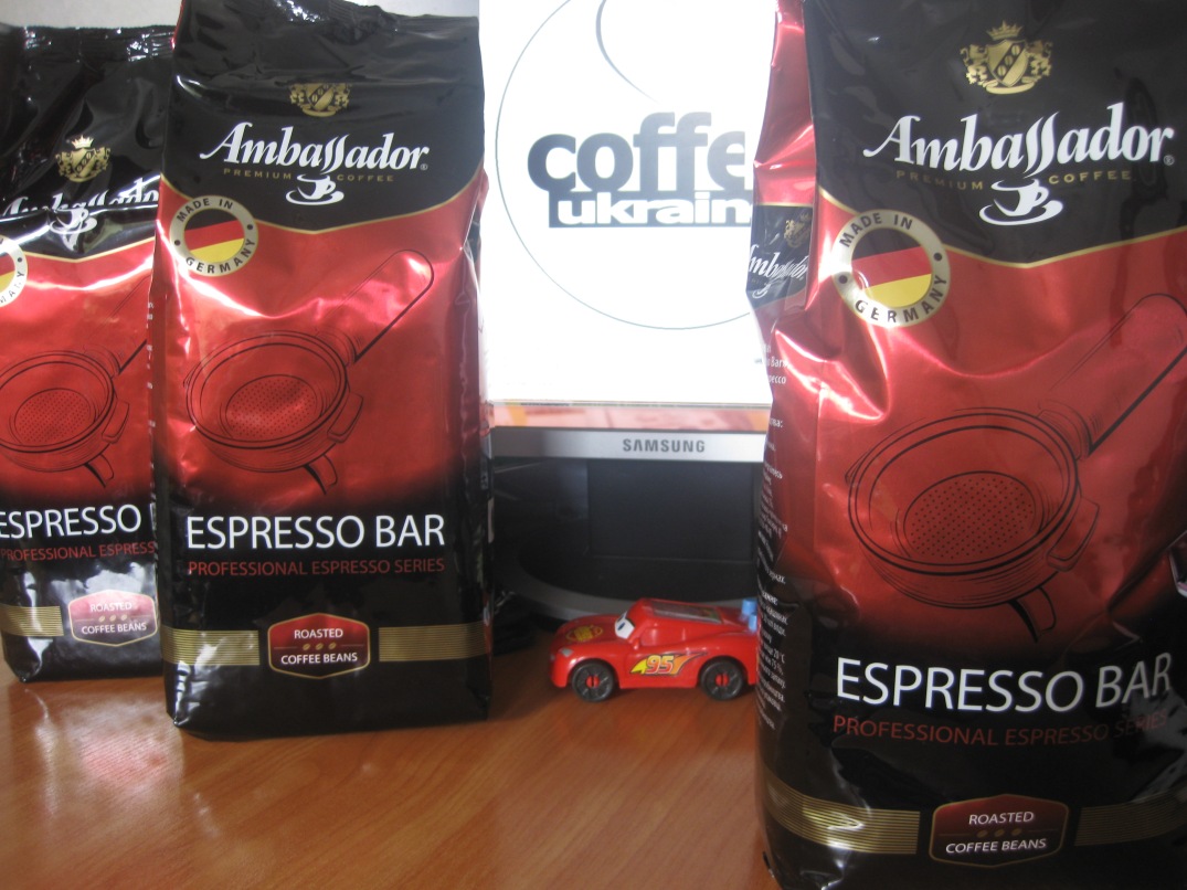 Кофе натуральный Ambassador (Германия) зерно Espresso Bar 1кг.