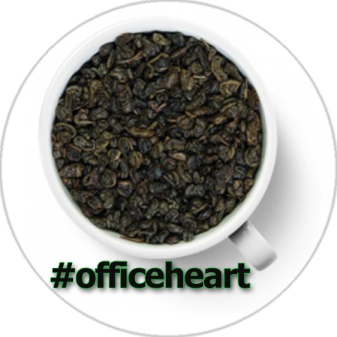 Чай зелёный КИТАЙСКИЙ ПОРОХ Ганпаудер #officeheart